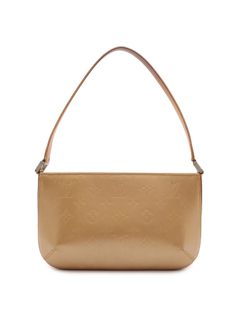 Louis Vuitton Monogram Matt Fowler Shoulder Bag Leather Ambre Gold
